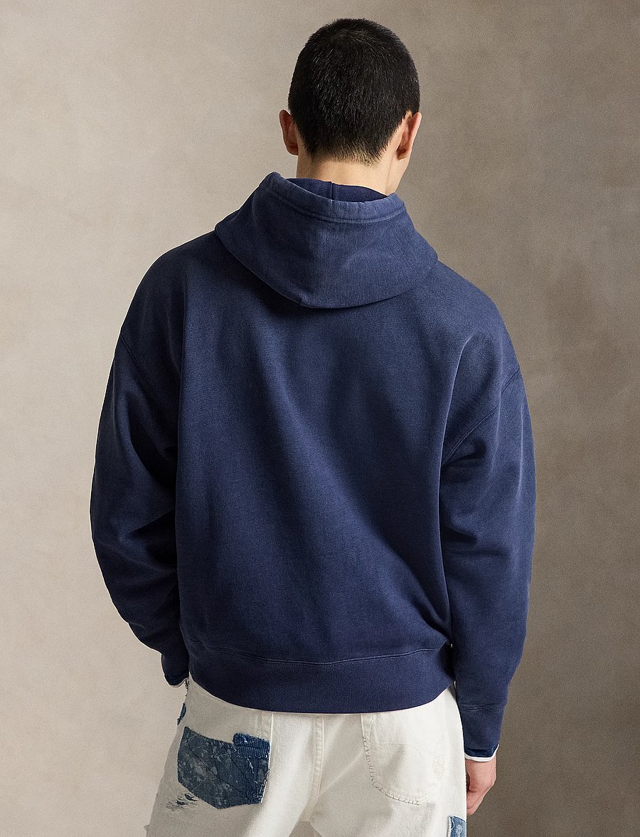 Polo Ralph Lauren - The Ralph Logo Hoodie - hættetrøjer - dark cobalt/white - 2