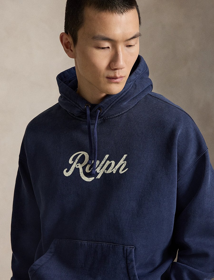 Polo Ralph Lauren - The Ralph Logo Hoodie - hættetrøjer - dark cobalt/white - 3