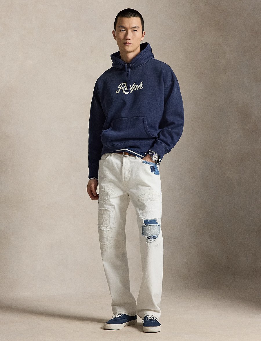 Polo Ralph Lauren - The Ralph Logo Hoodie - hættetrøjer - dark cobalt/white - 4
