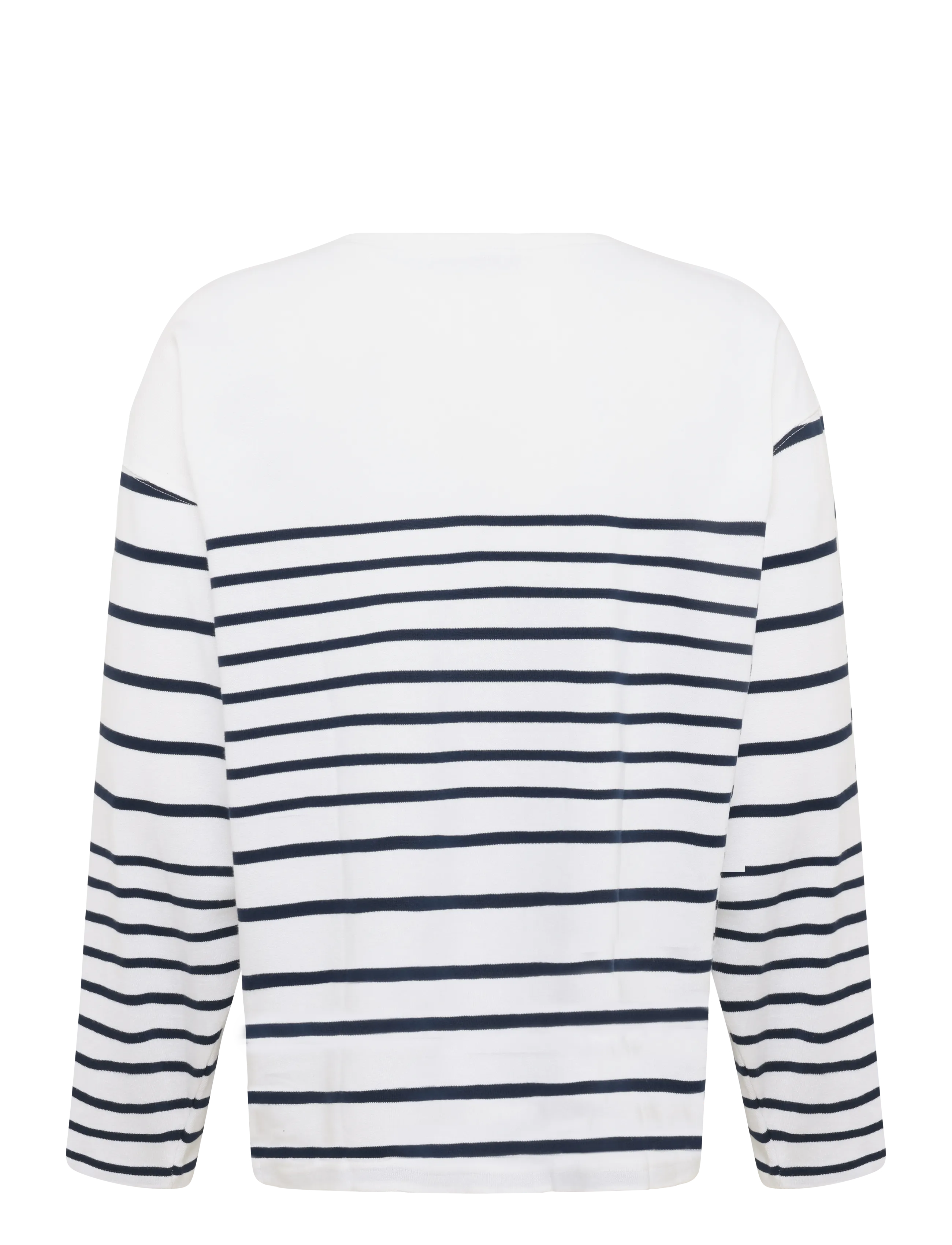 Polo Ralph Lauren - Relaxed Fit Striped Jersey Pullover - rund hals - newport navy/whit - 2