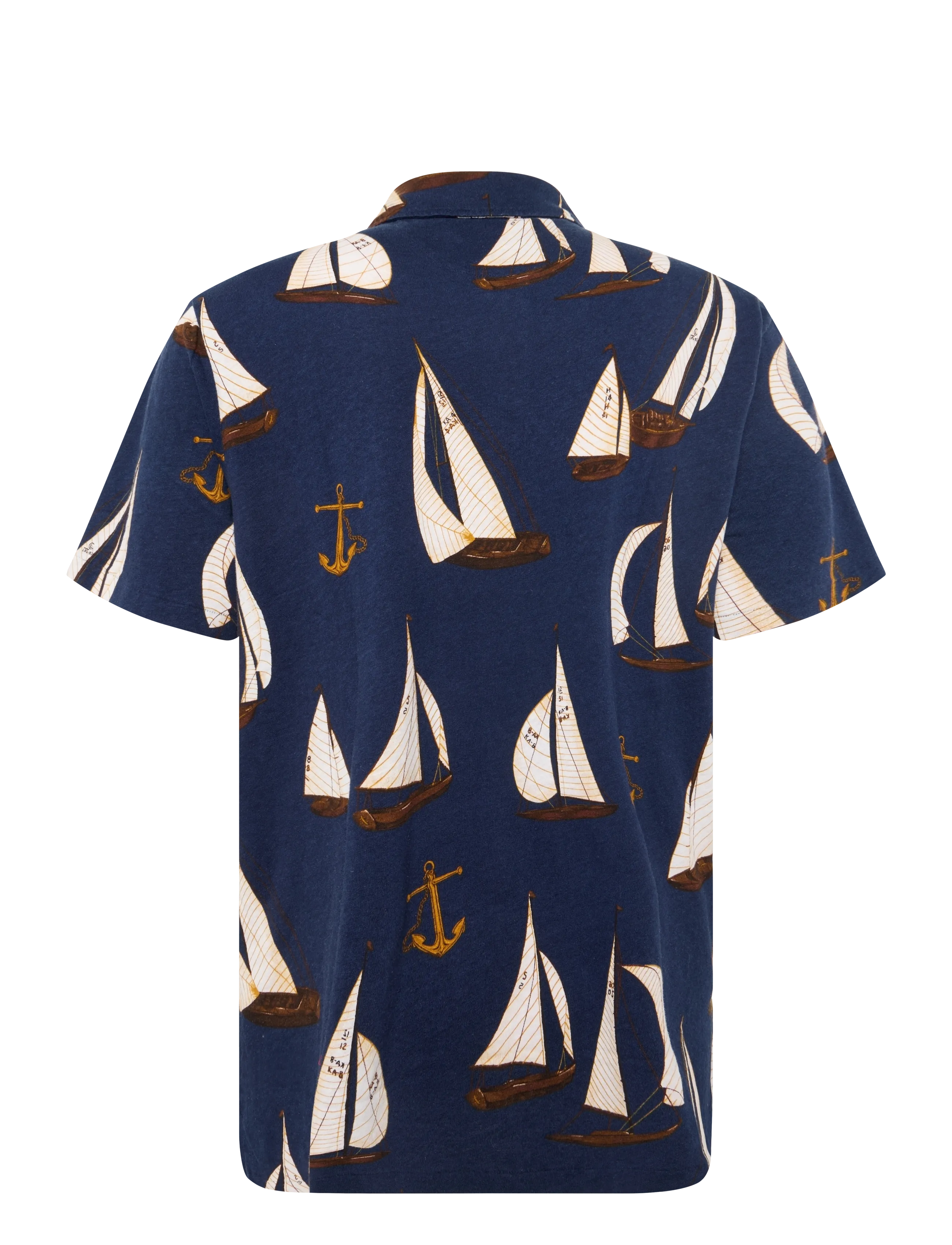 Polo Ralph Lauren - Standard Fit Sailboat Jersey Polo Shirt - stutterma pólóbolir - nautical traverse - 2