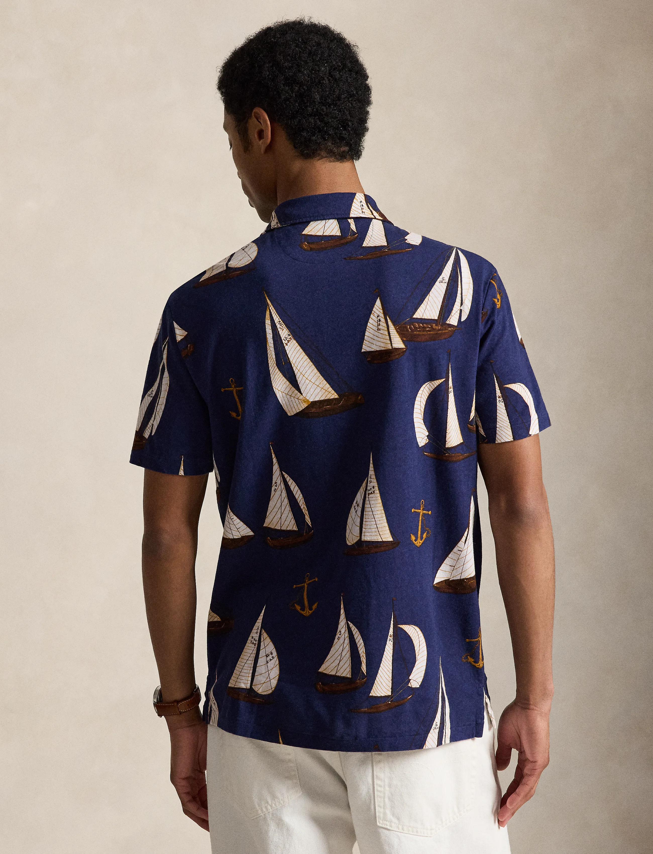 Polo Ralph Lauren - Standard Fit Sailboat Jersey Polo Shirt - kortærmede poloer - nautical traverse - 2