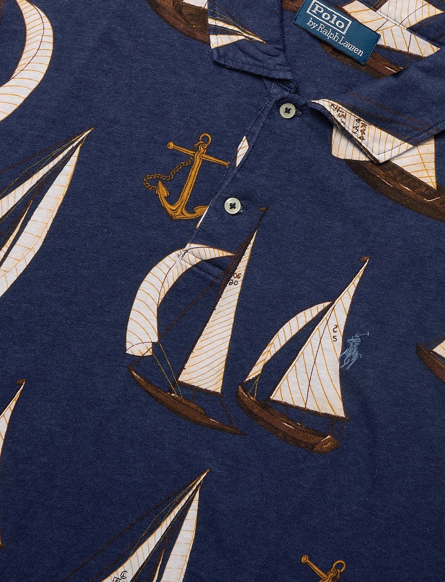 Polo Ralph Lauren - Standard Fit Sailboat Jersey Polo Shirt - kortærmede poloer - nautical traverse - 5
