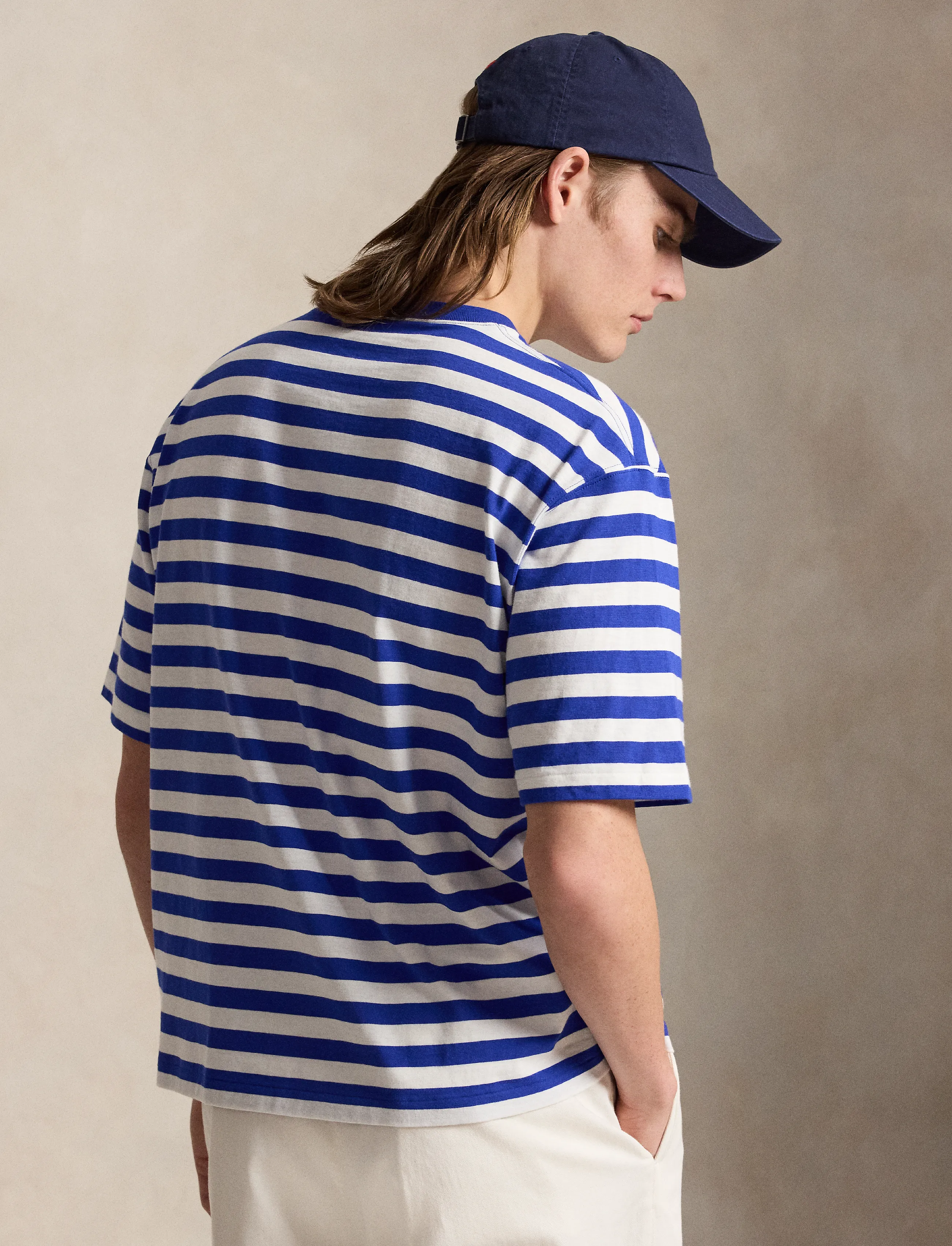 Polo Ralph Lauren - Relaxed Fit Striped Jersey T-Shirt - korte mouwen - rugby royal/white - 2