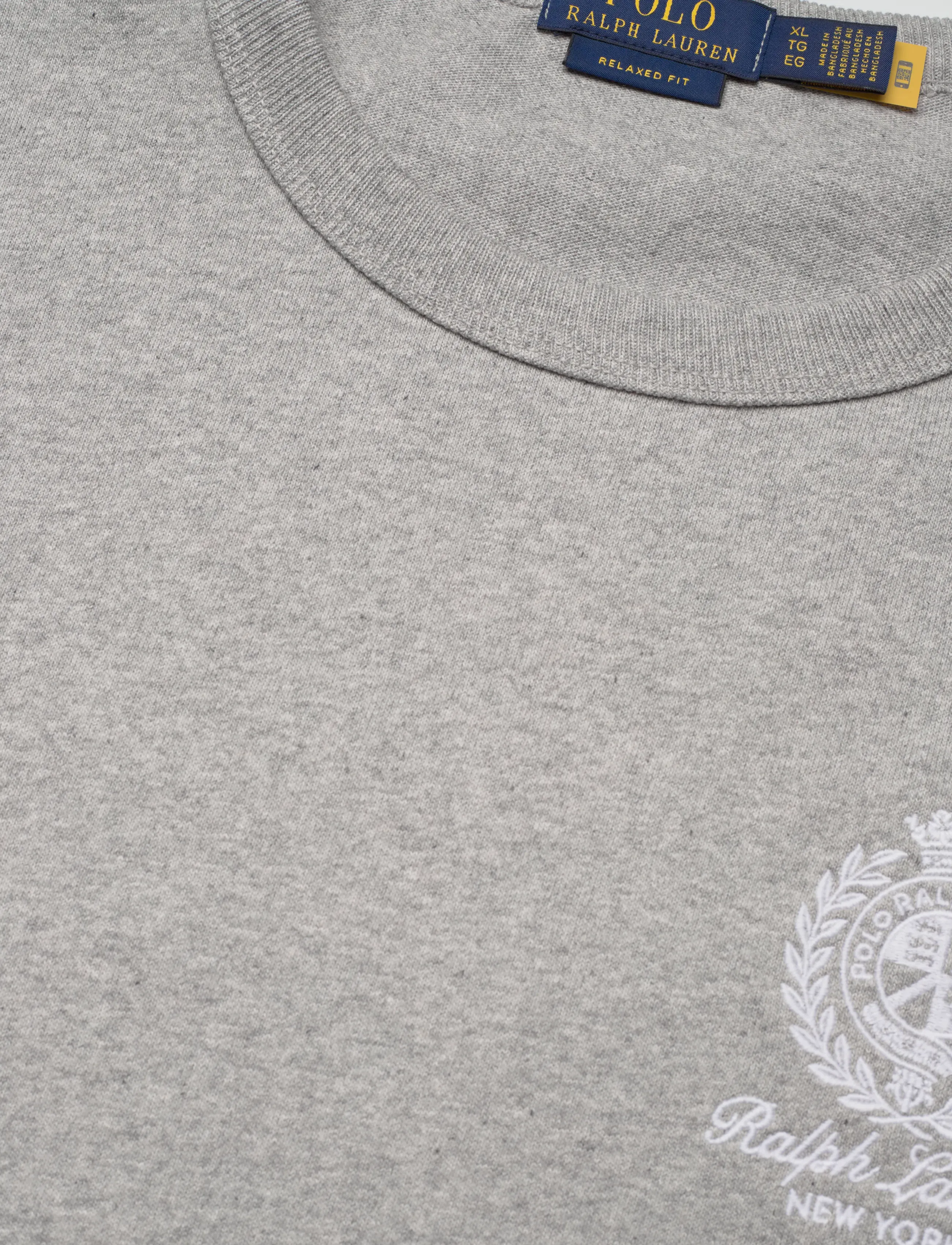 Polo Ralph Lauren - Relaxed Fit Jersey Graphic T-Shirt - kurzärmelig - andover heather - 2
