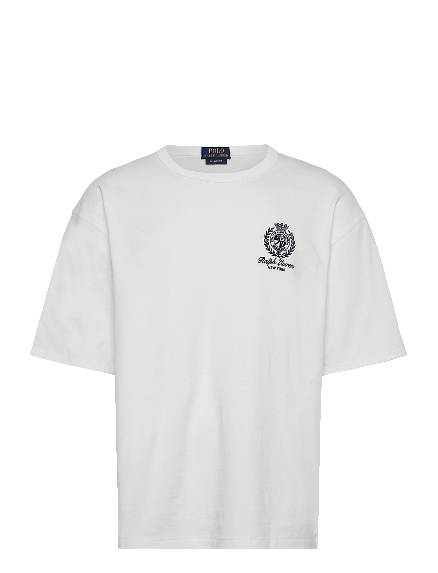 Polo Ralph Lauren - Relaxed Fit Jersey Graphic T-Shirt - short-sleeved t-shirts - white - 0