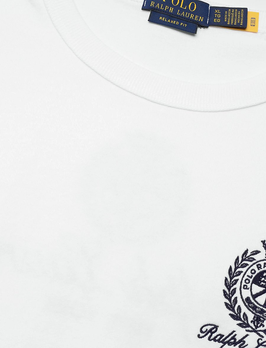 Polo Ralph Lauren - Relaxed Fit Jersey Graphic T-Shirt - short-sleeved t-shirts - white - 2