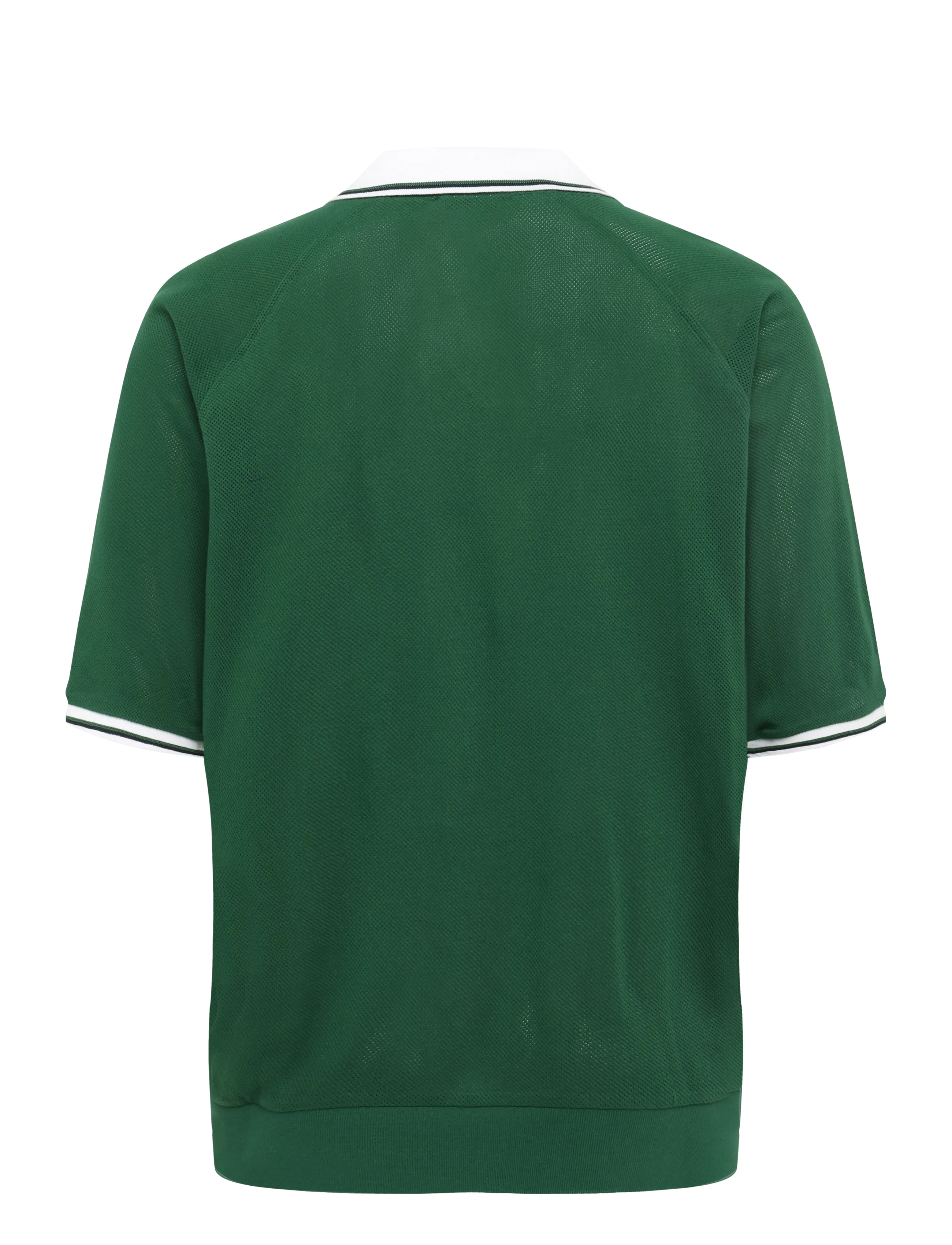 Polo Ralph Lauren - Relaxed Fit Pointelle Jersey Polo Shirt - stickade pikéer - new forest - 2