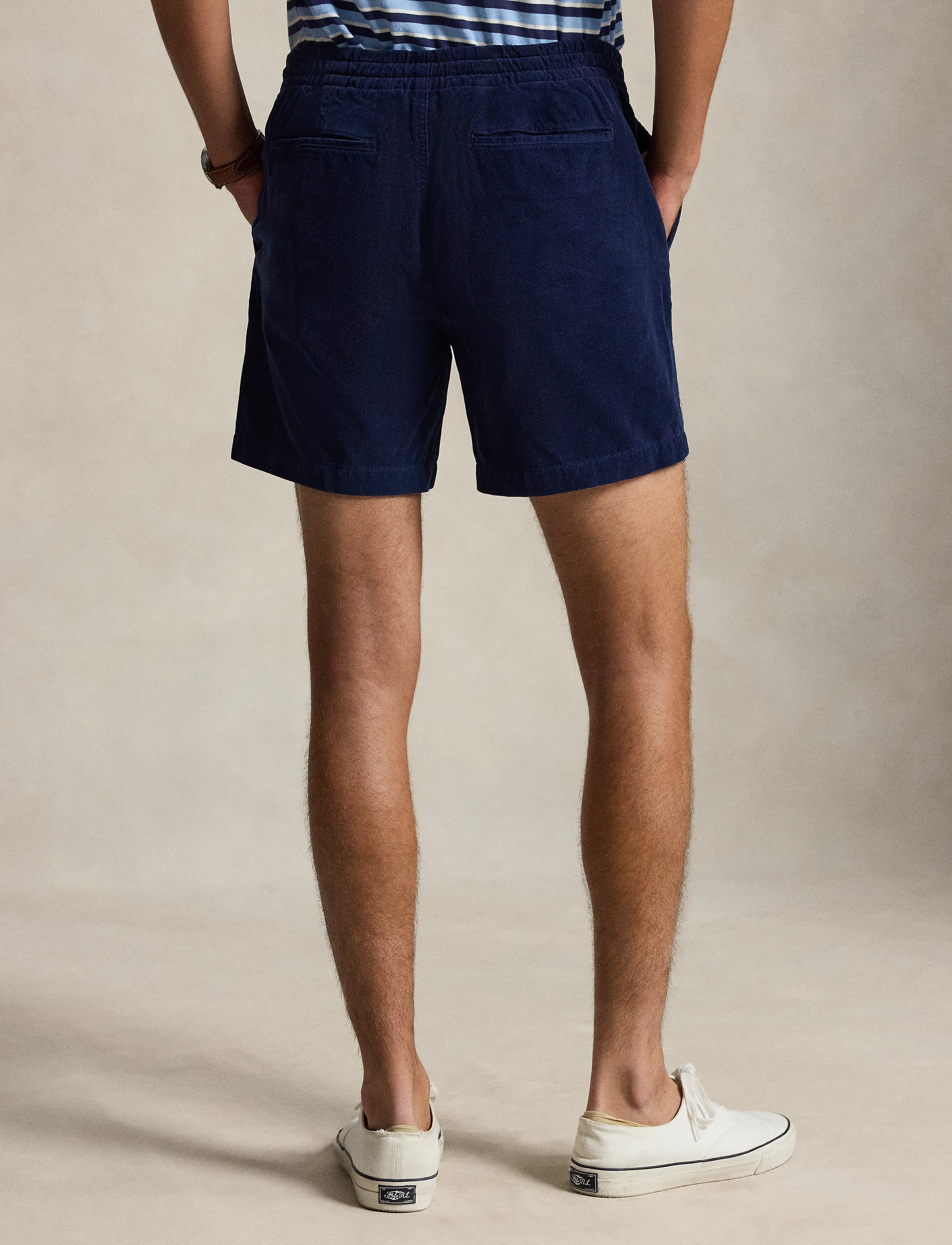 Polo Ralph Lauren - 6-Inch Polo Prepster Corduroy Short - ikdienas šorti - newport navy - 3