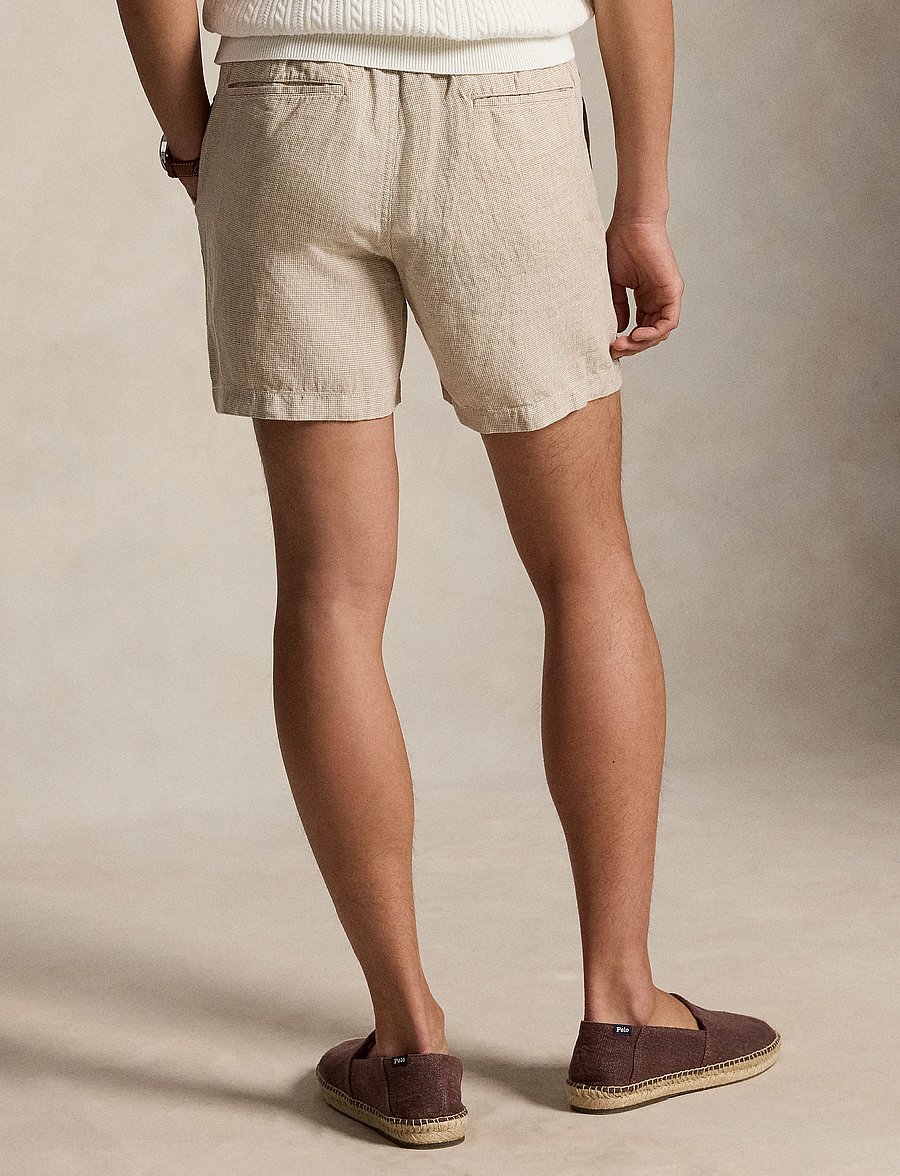 Polo Ralph Lauren - 6-Inch Polo Prepster Linen Short - leinen-shorts - 6555h coastal bei - 2