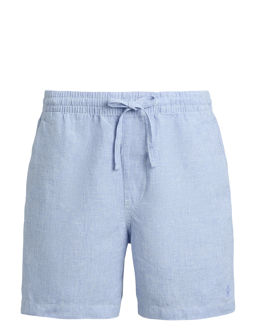 Polo Ralph Lauren - 6-Inch Polo Prepster Linen Short - hørshorts - #655b cabana blue - 1