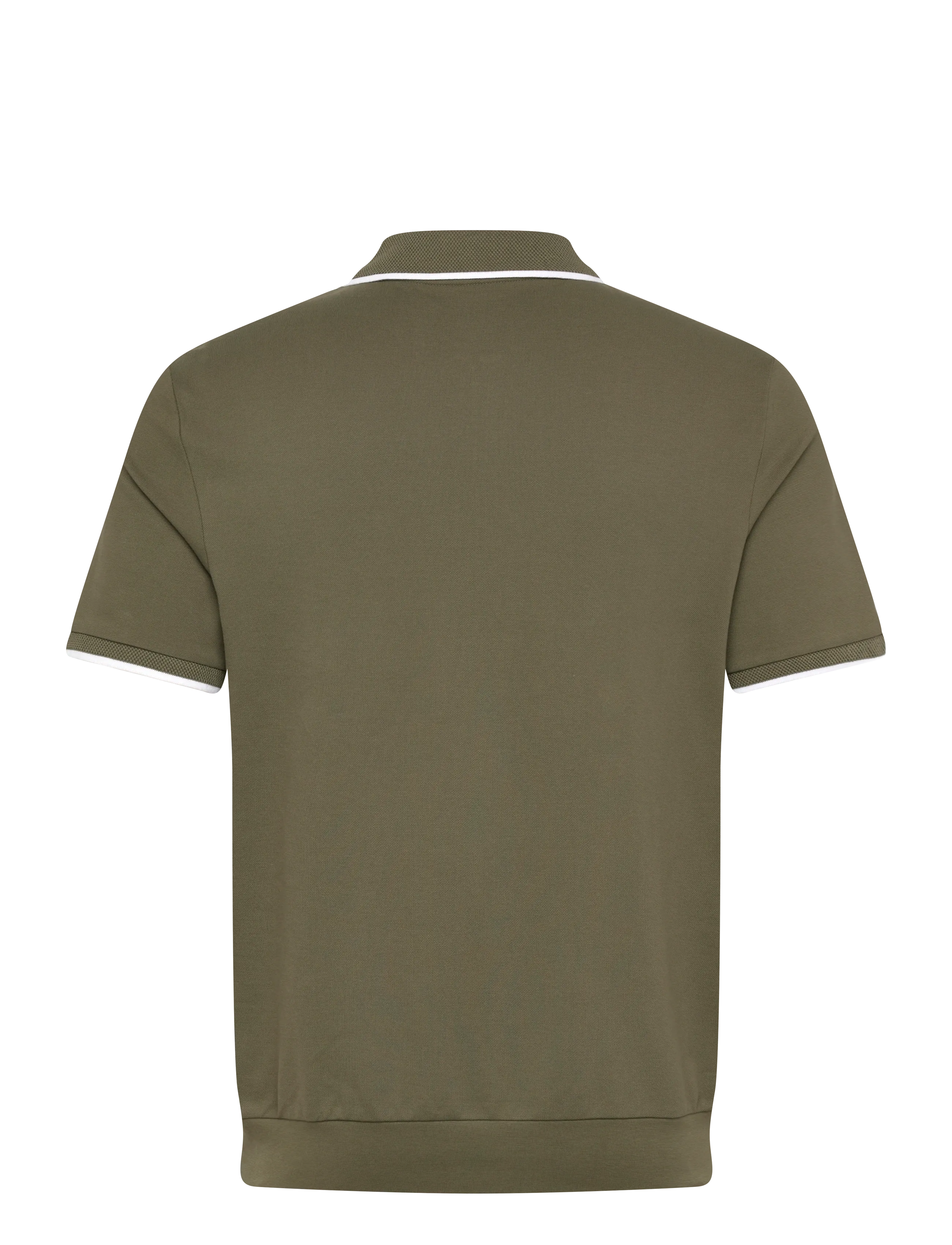 Polo Ralph Lauren - Classic Fit Stretch Mesh Zip Polo Shirt - lühikeste varrukatega polod - cruise olive/c173 - 1