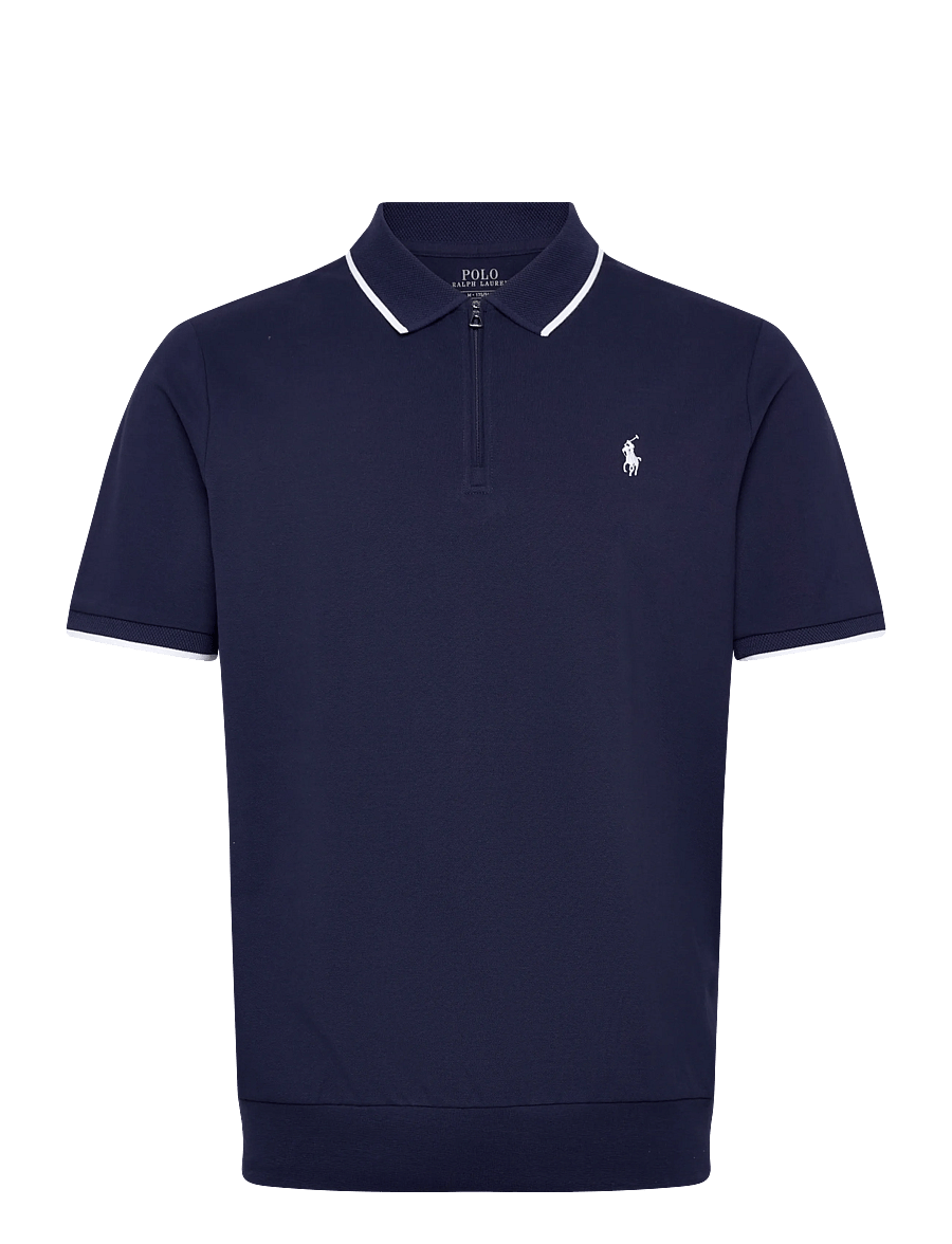 Polo Ralph Lauren - 30/1 STRETCH MESH-KNT-POLO - lühikeste varrukatega polod - newport navy/c173 - 0