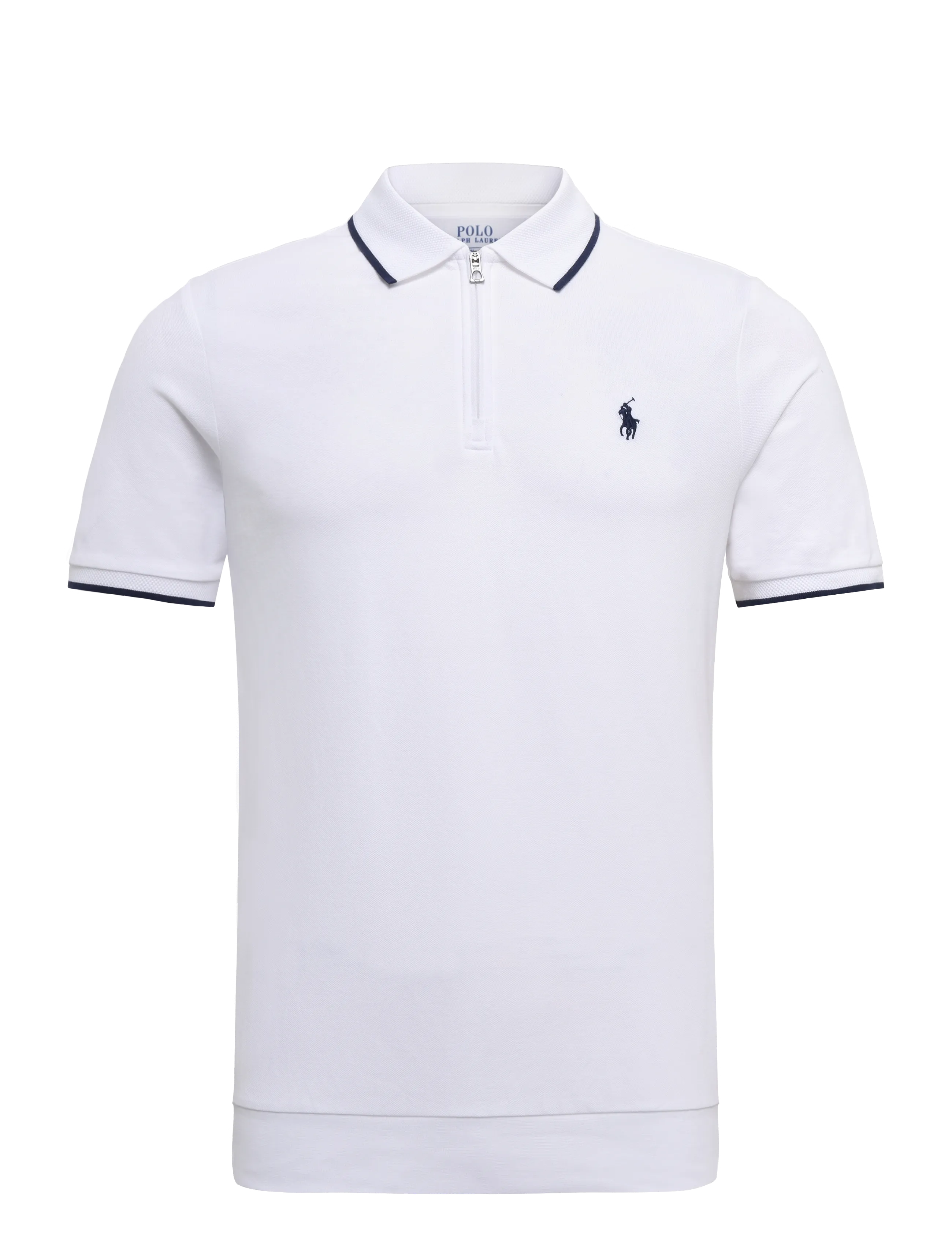 Polo Ralph Lauren 30/1 STRETCH MESH-KNT-POLO - Riided - WHITE/C7927 / white