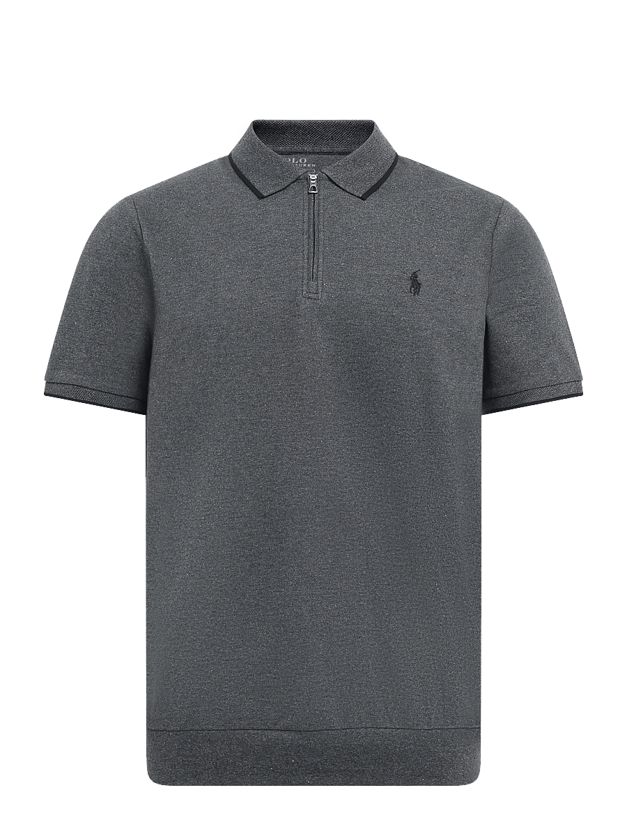 Polo Ralph Lauren - 30/1 STRETCH MESH-KNT-POLO - kortärmade pikéer - windsor heather/c - 0