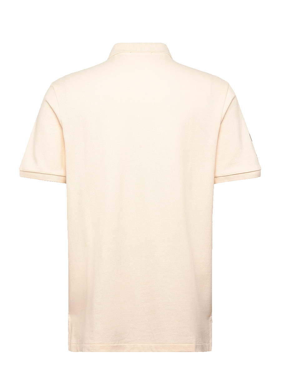 Polo Ralph Lauren - Classic Fit Big Pony Mesh Polo Shirt - kurzärmelig - guide cream - 1