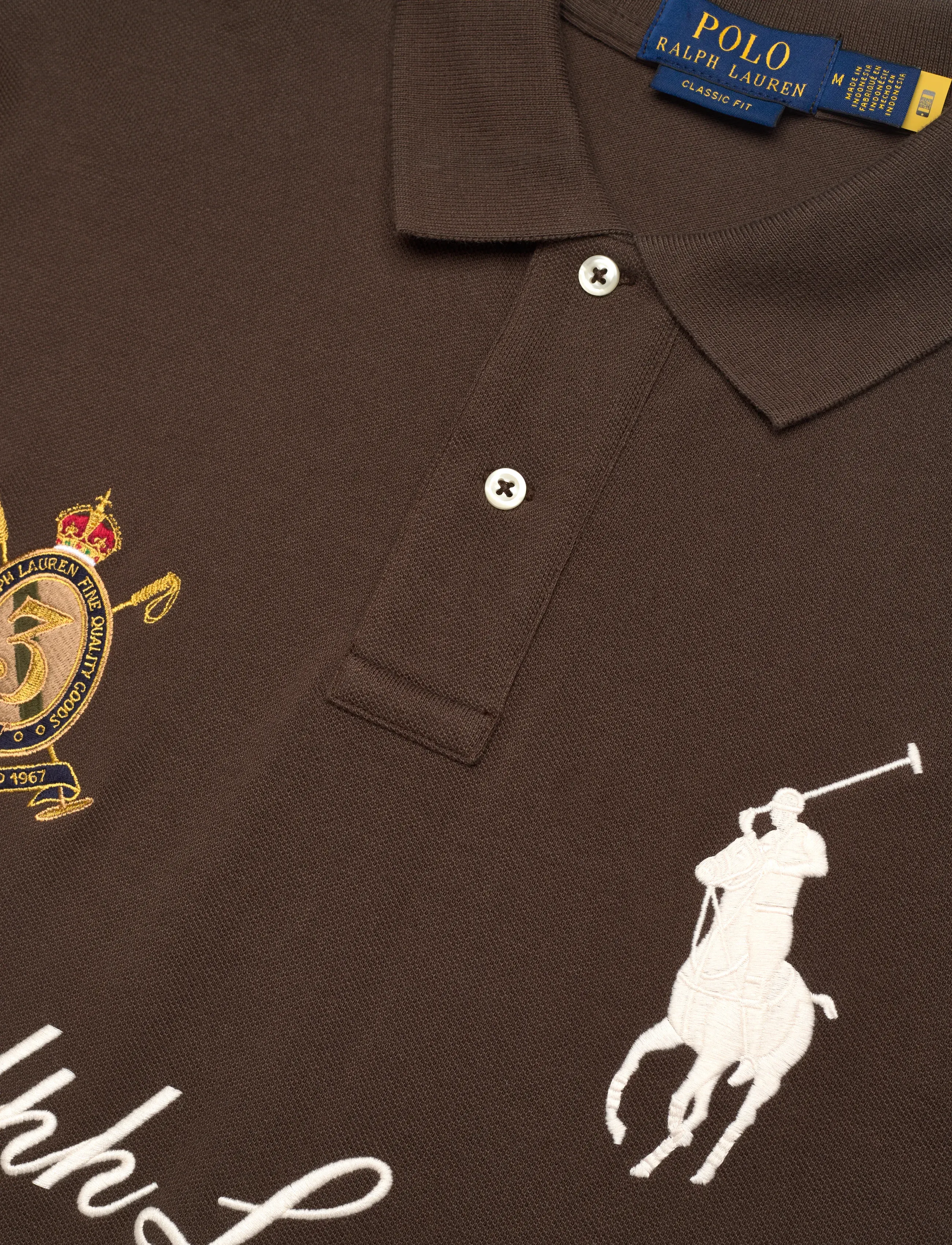 Polo Ralph Lauren - Classic Fit Big Pony Mesh Polo Shirt - lühikeste varrukatega polod - nutmeg brown - 2