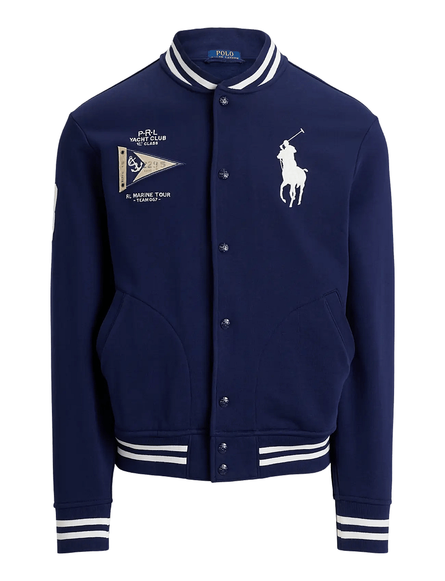 Polo Ralph Lauren - Big Pony Fleece Baseball Jacket - varsity-jacken - newport navy - 1