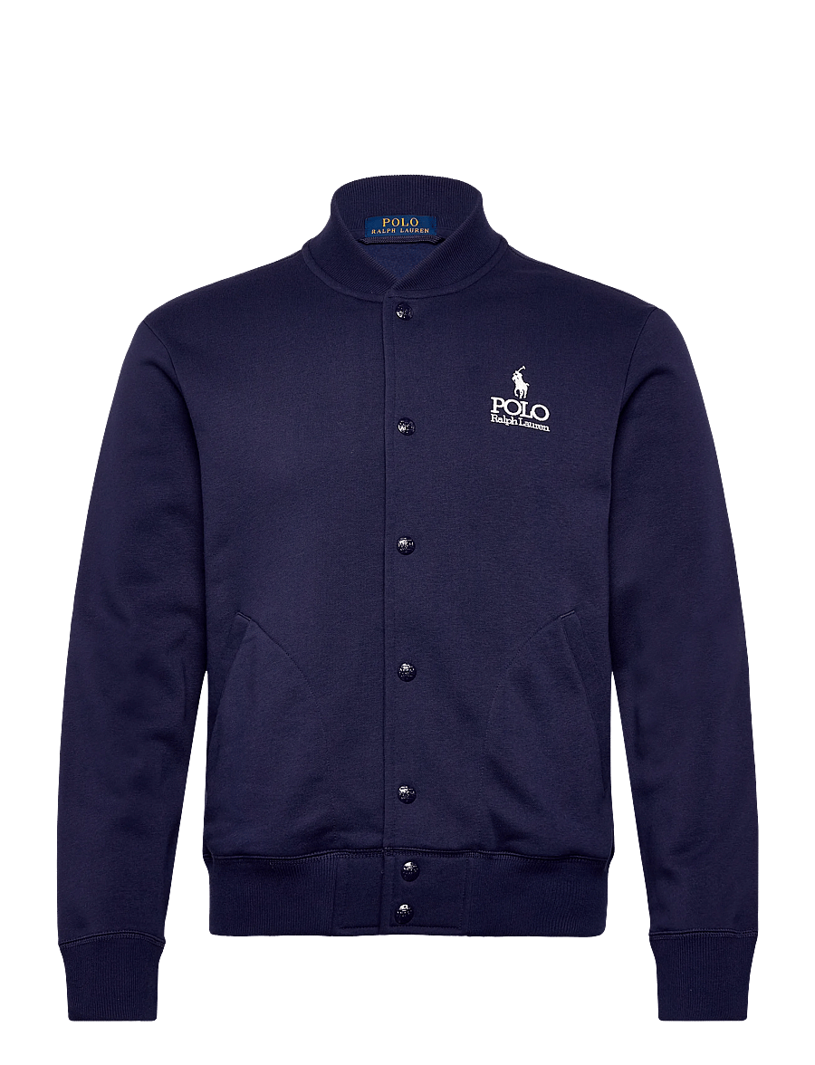 Polo Ralph Lauren - GRAPHIC FLEECE-KNT-SWEATSHIRT - vårjackor - newport navy - 0