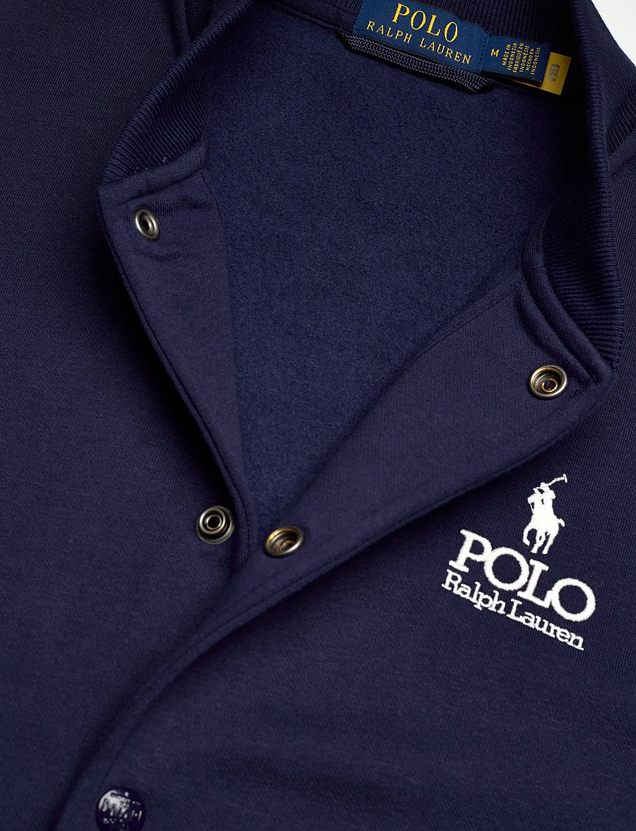 Polo Ralph Lauren - GRAPHIC FLEECE-KNT-SWEATSHIRT - vårjackor - newport navy - 2