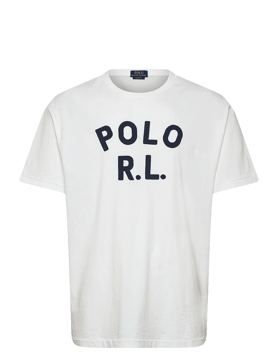 Polo Ralph Lauren - Classic Fit Logo Jersey T-Shirt - kortærmede t-shirts - white - 0