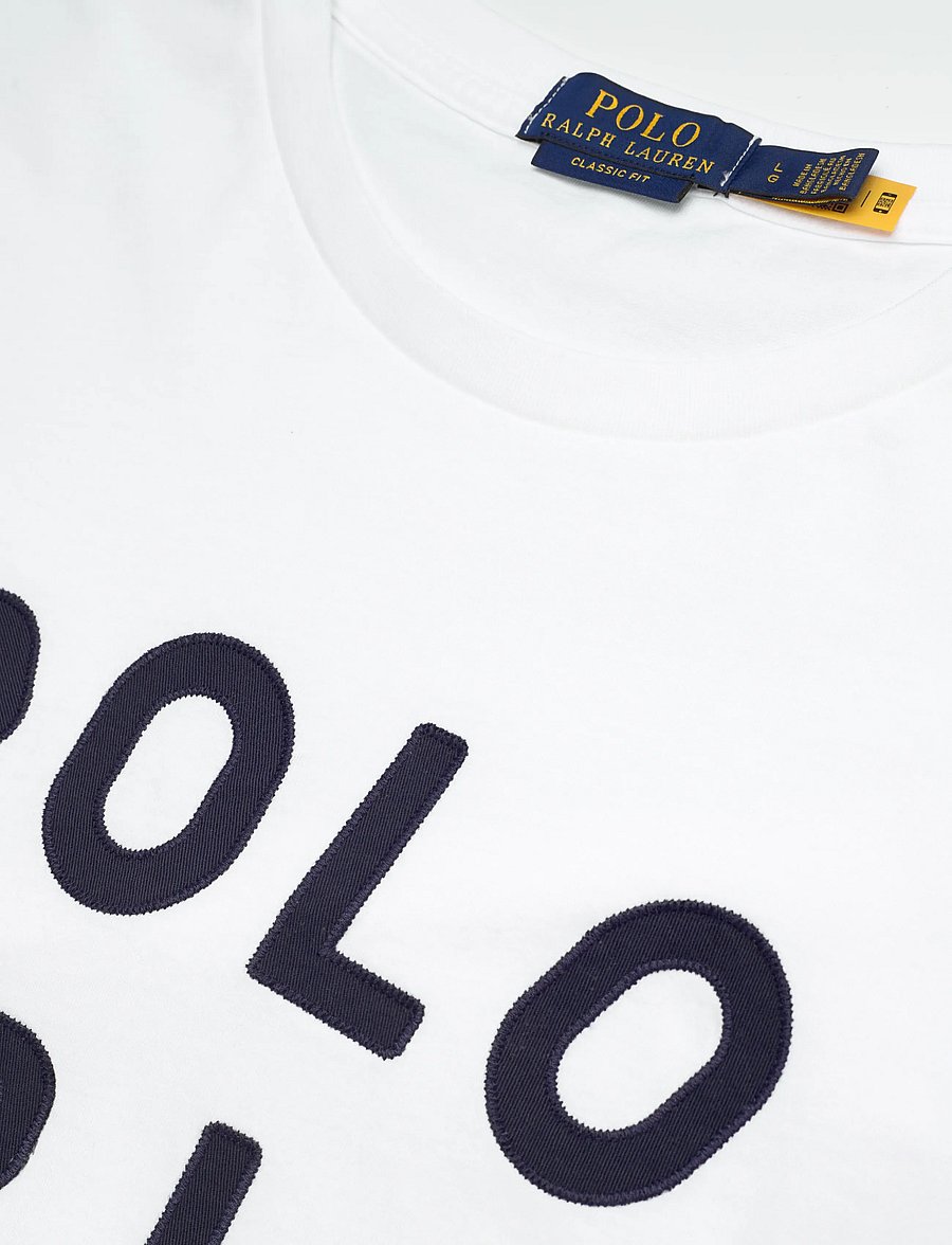 Polo Ralph Lauren - Classic Fit Logo Jersey T-Shirt - kortærmede t-shirts - white - 2