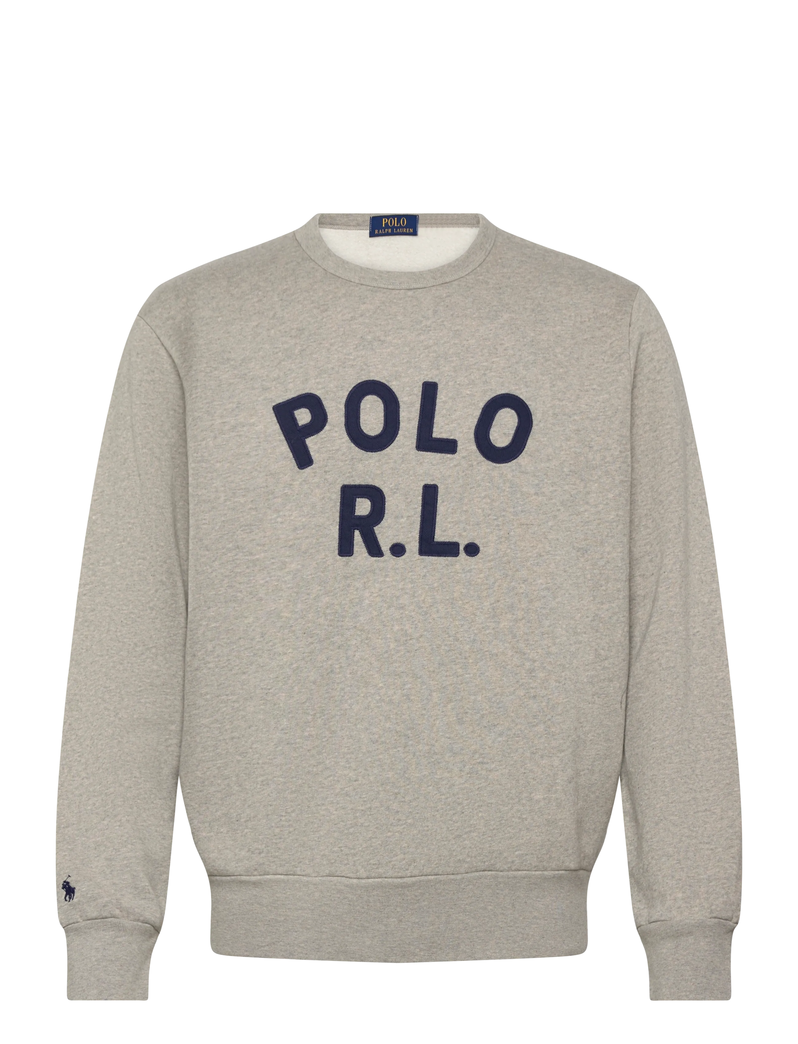Polo Ralph Lauren Logo Fleece Sweatshirt - Dressipluusid - DARK SPORT HEATHE / grey
