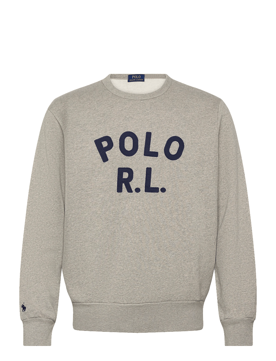Polo Ralph Lauren - Logo Fleece Sweatshirt - shop by occasion - dark sport heathe - 0