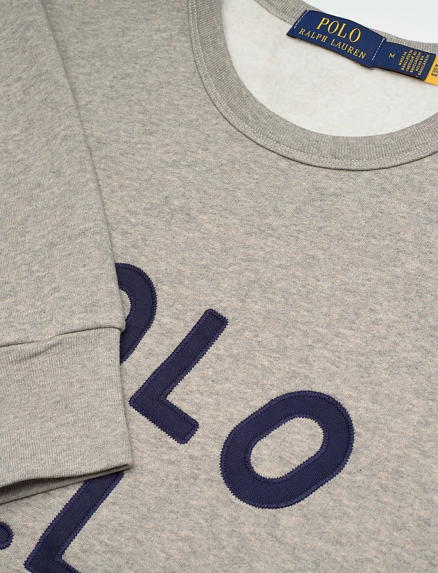 Polo Ralph Lauren - Logo Fleece Sweatshirt - shop by occasion - dark sport heathe - 2