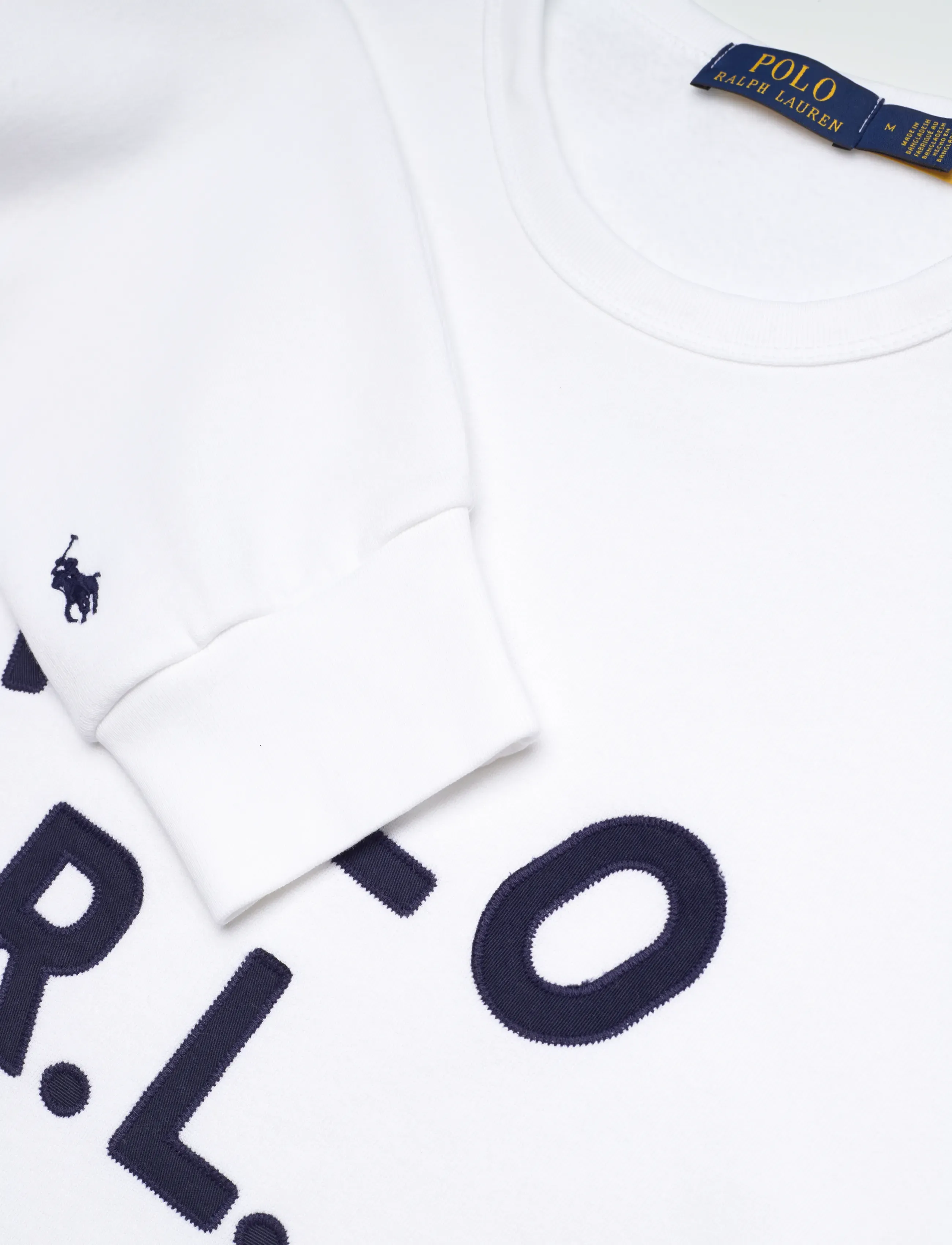 Polo Ralph Lauren - Logo Fleece Sweatshirt - shop efter anledning - white - 2