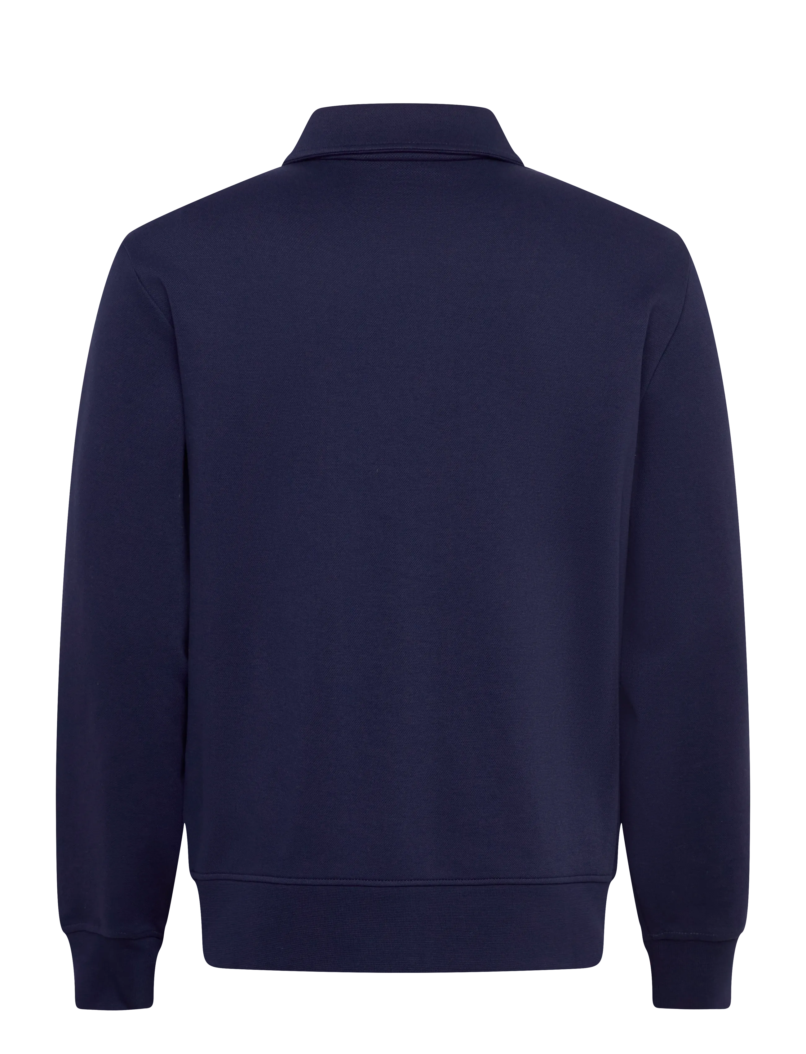 Polo Ralph Lauren - Double-Knit Quarter-Zip Sweatshirt - osta olukorra järgi - newport navy - 1