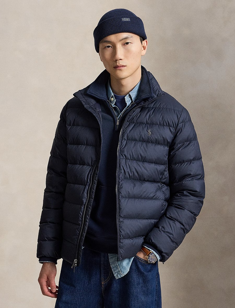 Polo Ralph Lauren - MATTE PERPETUAL-WVN-JACKET - gefütterte jacken - collection navy - 0