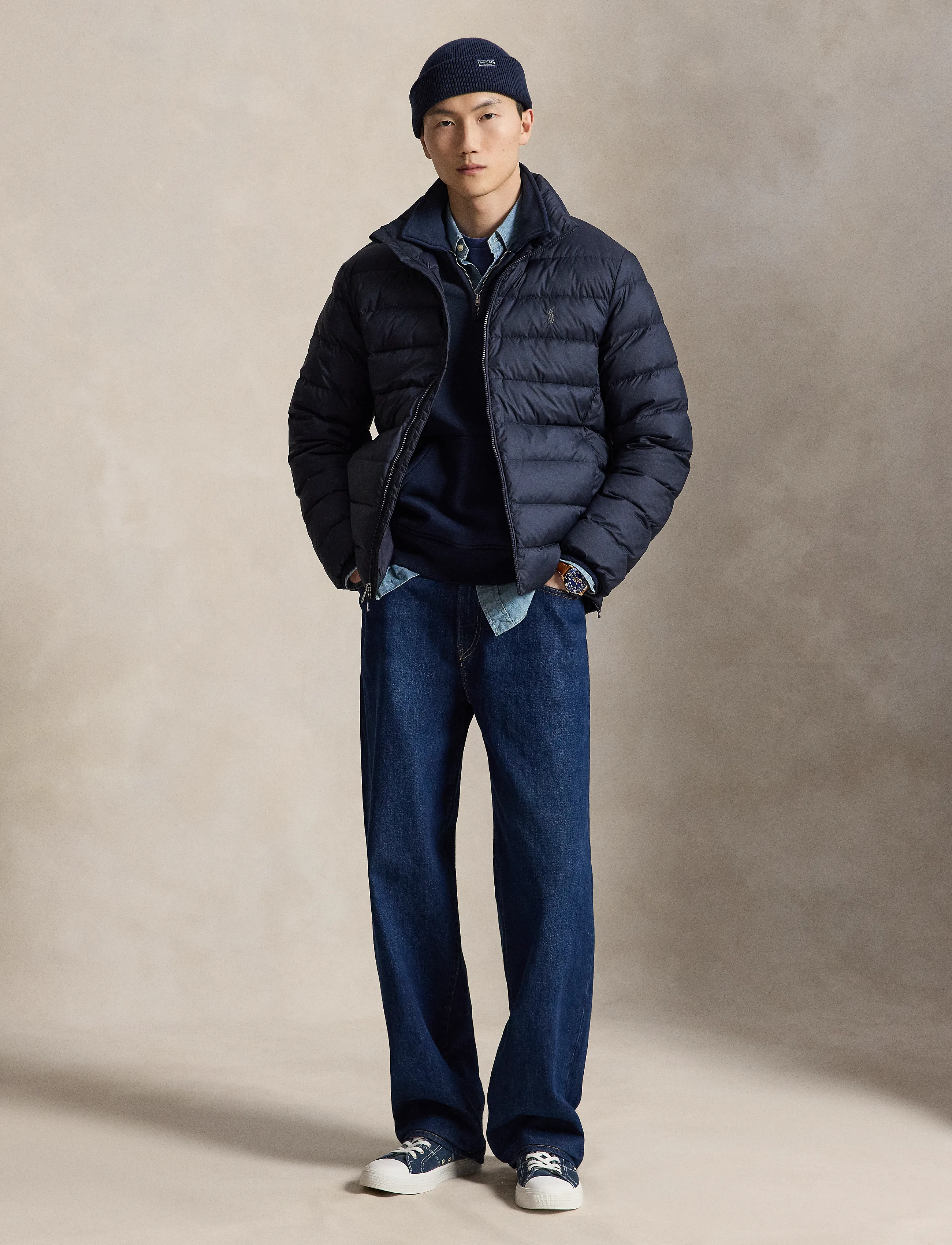 Polo Ralph Lauren - MATTE PERPETUAL-WVN-JACKET - gefütterte jacken - collection navy - 5