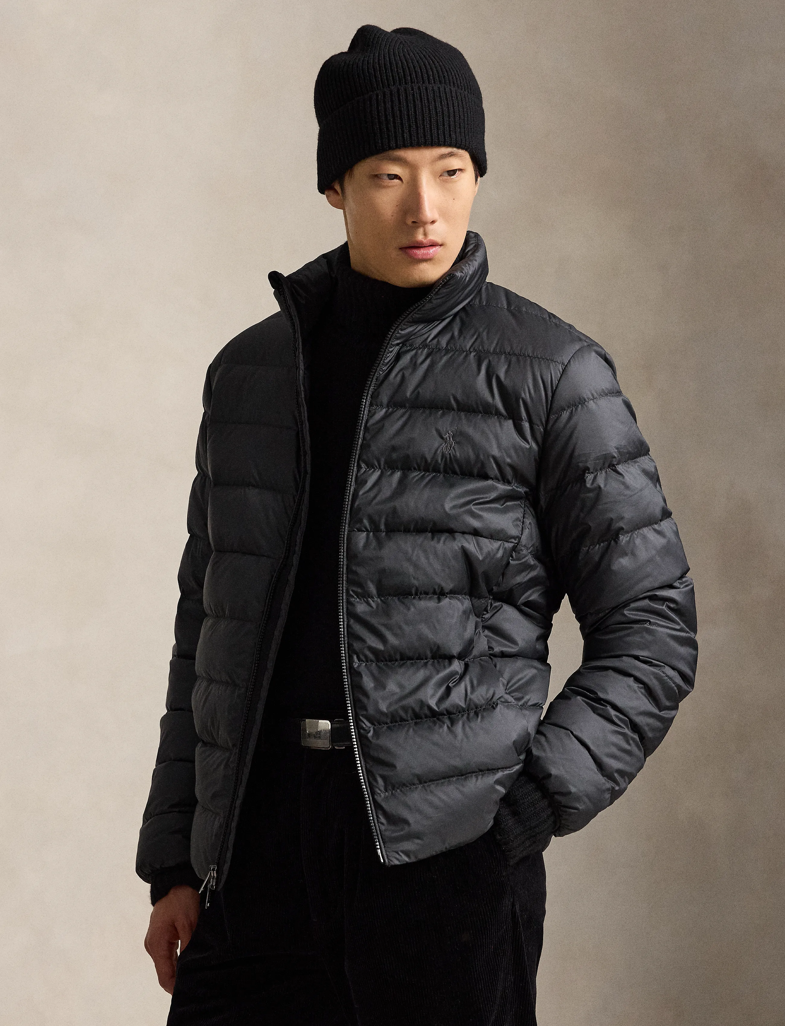 Polo Ralph Lauren MATTE PERPETUAL-WVN-JACKET - Jacken - POLO BLACK / black