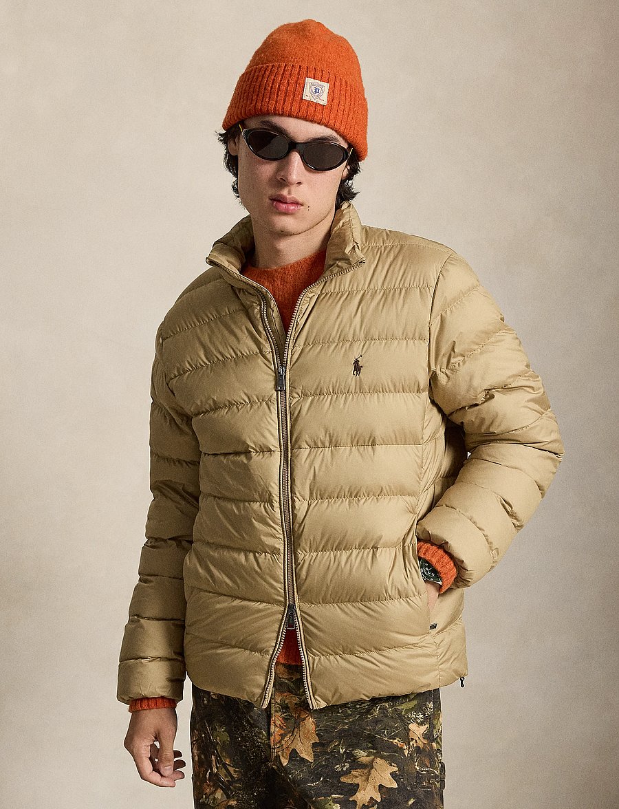 Polo Ralph Lauren - The Colden Packable Down Jacket - padded jackets - rl khaki - 1