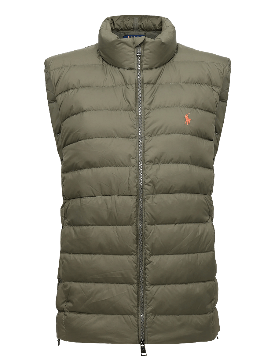Polo Ralph Lauren - The Colden Packable Down Vest - västar - cruise olive - 1