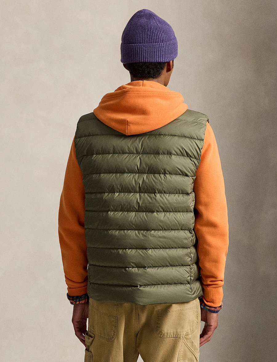 Polo Ralph Lauren - The Colden Packable Down Vest - västar - cruise olive - 3