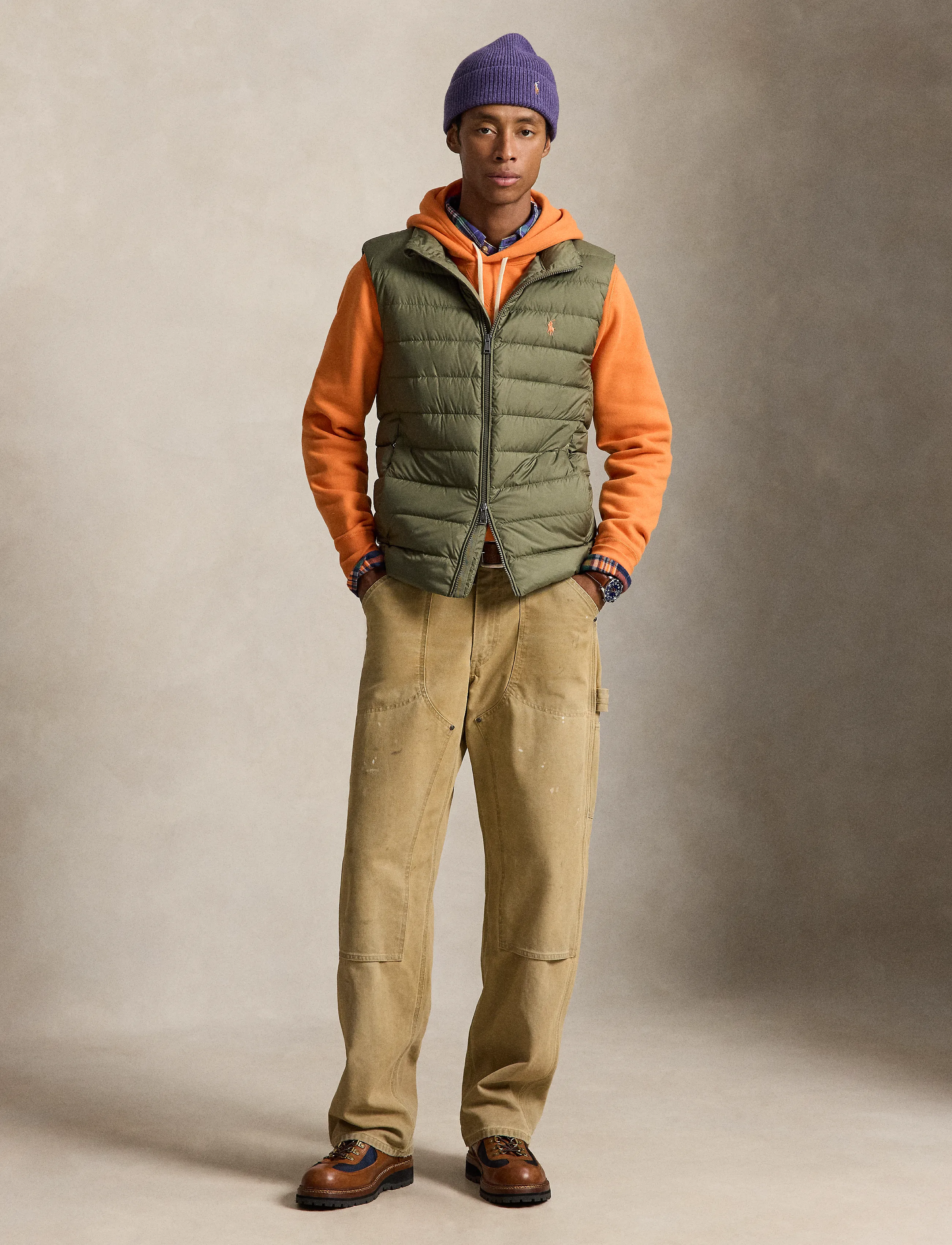Polo Ralph Lauren - The Colden Packable Down Vest - västar - cruise olive - 5