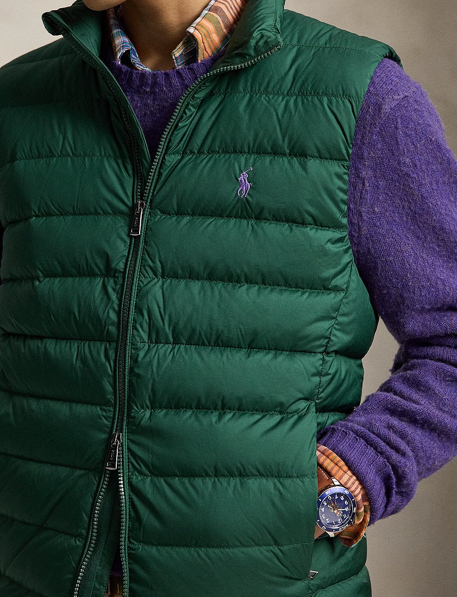 Polo Ralph Lauren - MATTE PERPETUAL-WVN-VEST - westen - moss agate - 5