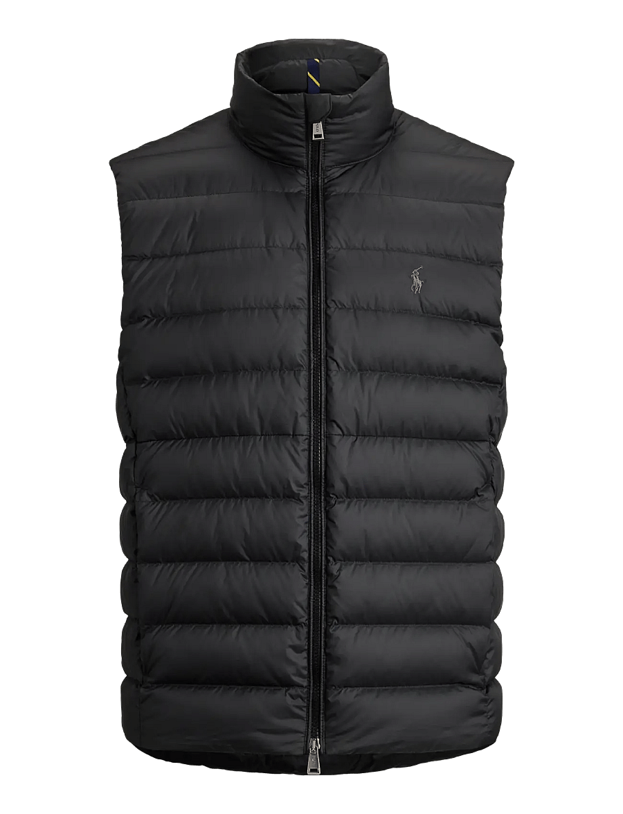 Polo Ralph Lauren - MATTE PERPETUAL-WVN-VEST - vestes - polo black - 1