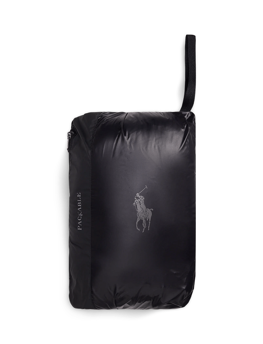 Polo Ralph Lauren - MATTE PERPETUAL-WVN-VEST - vestes - polo black - 5