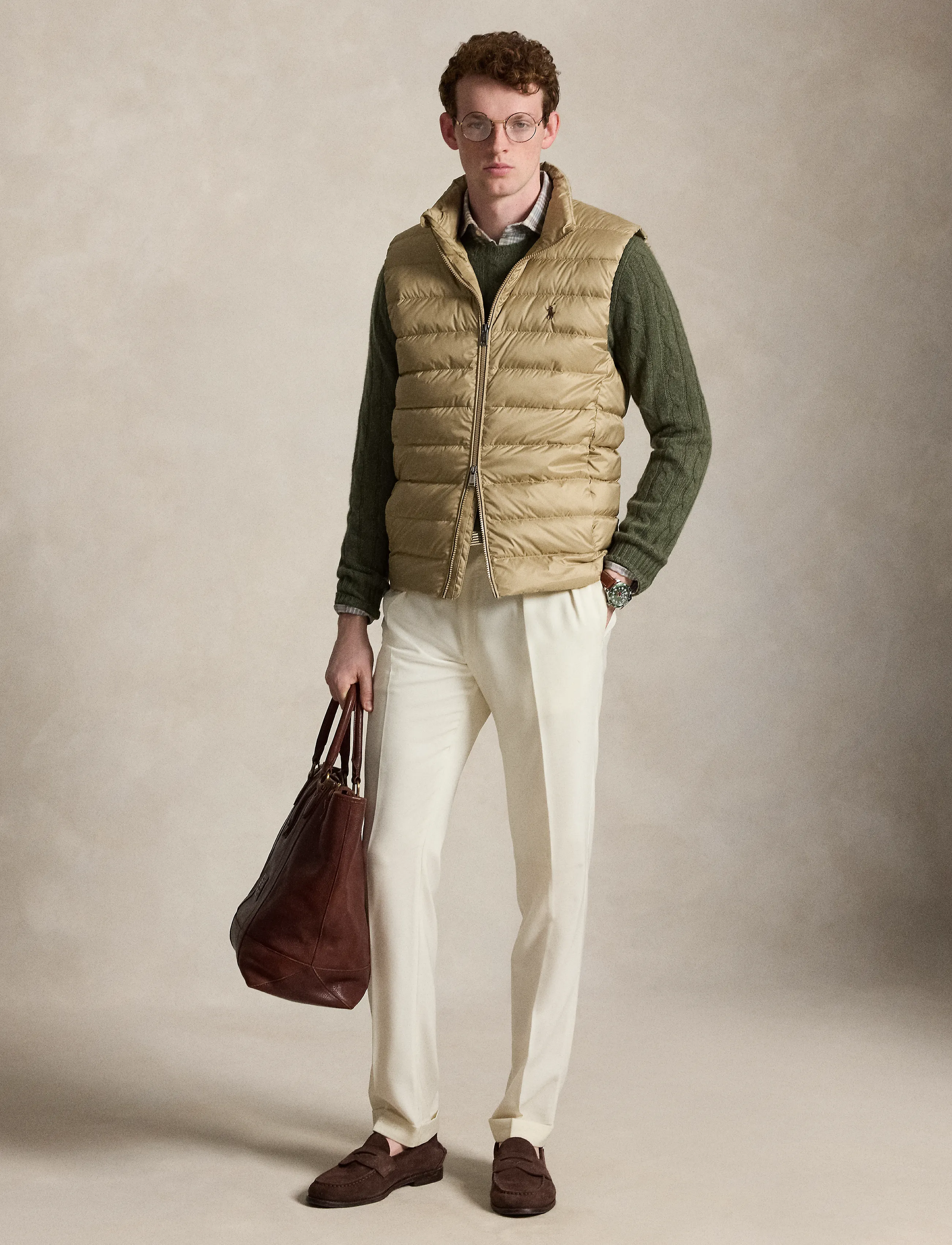 Polo Ralph Lauren - The Colden Packable Down Vest - nach anlass kaufen - rl khaki - 5