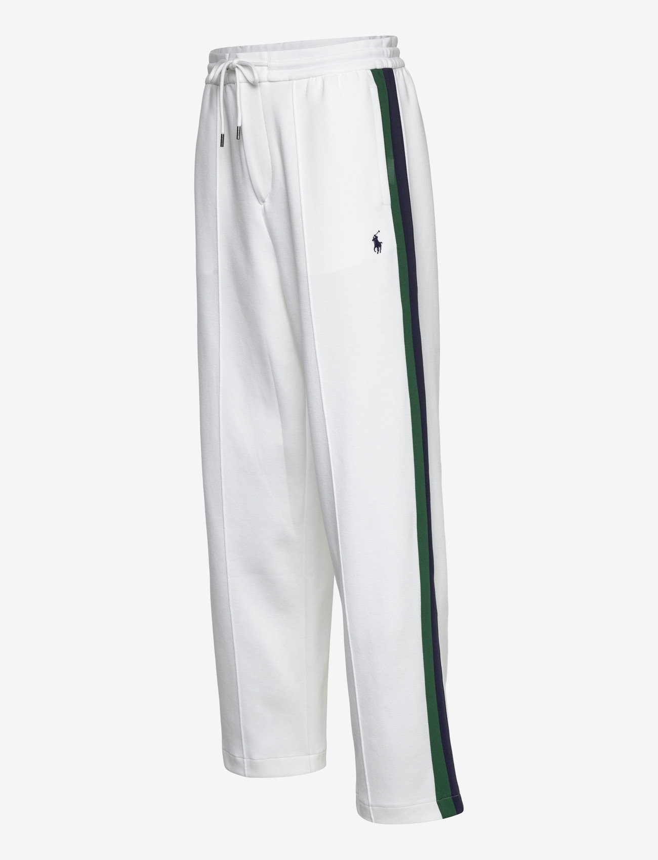 Polo Ralph Lauren - Double-Knit Track Pant - vabaaja püksid - white - 3