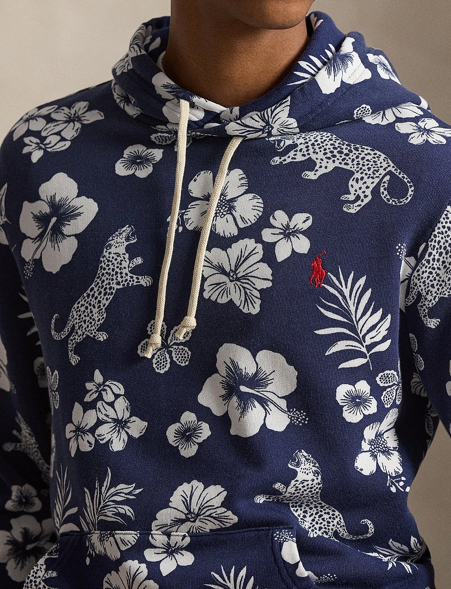 Polo Ralph Lauren - Tropical French Terry Hoodie - sweats à capuche - jaguar tropical- - 4
