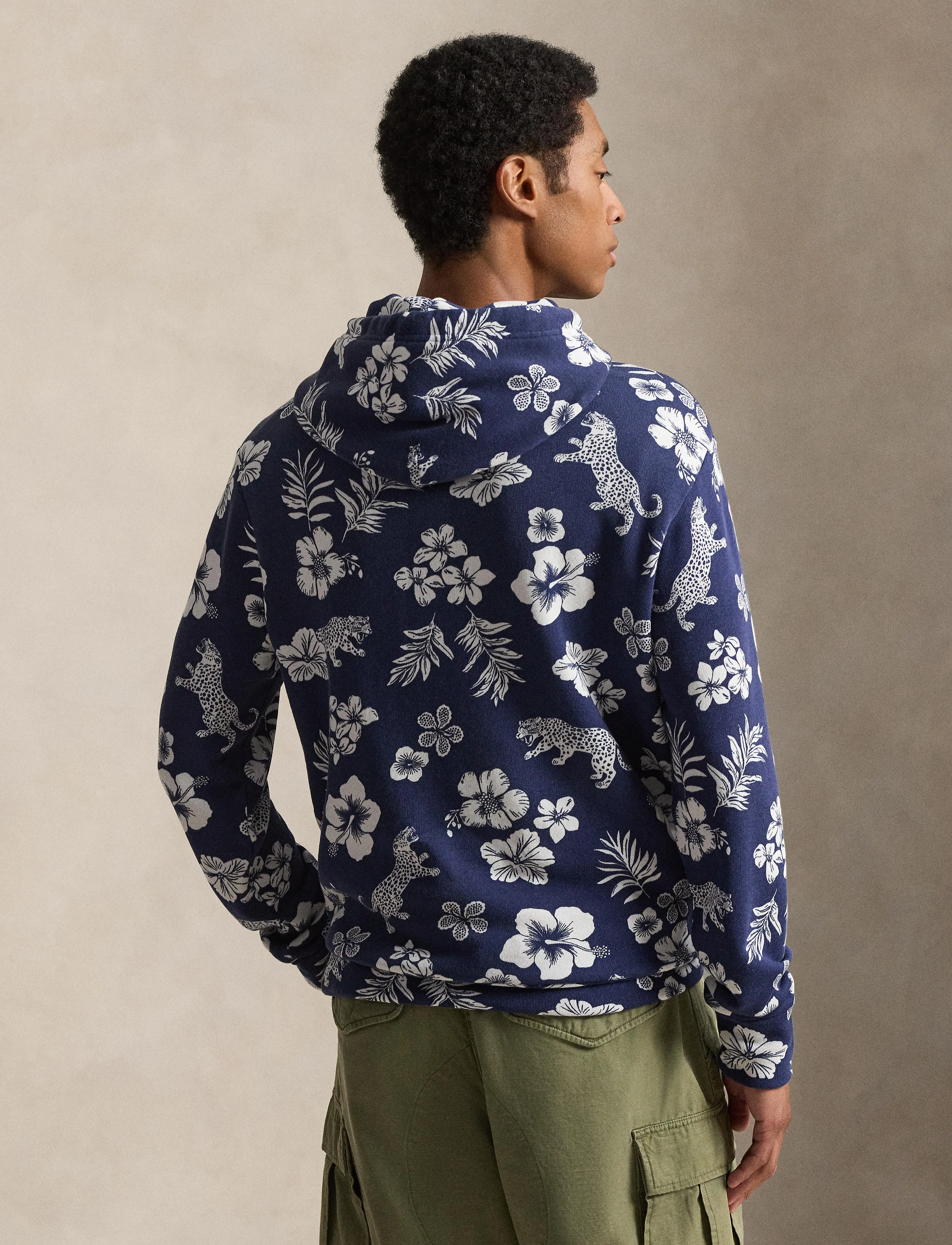 Polo Ralph Lauren - Tropical French Terry Hoodie - hættetrøjer - jaguar tropical- - 5