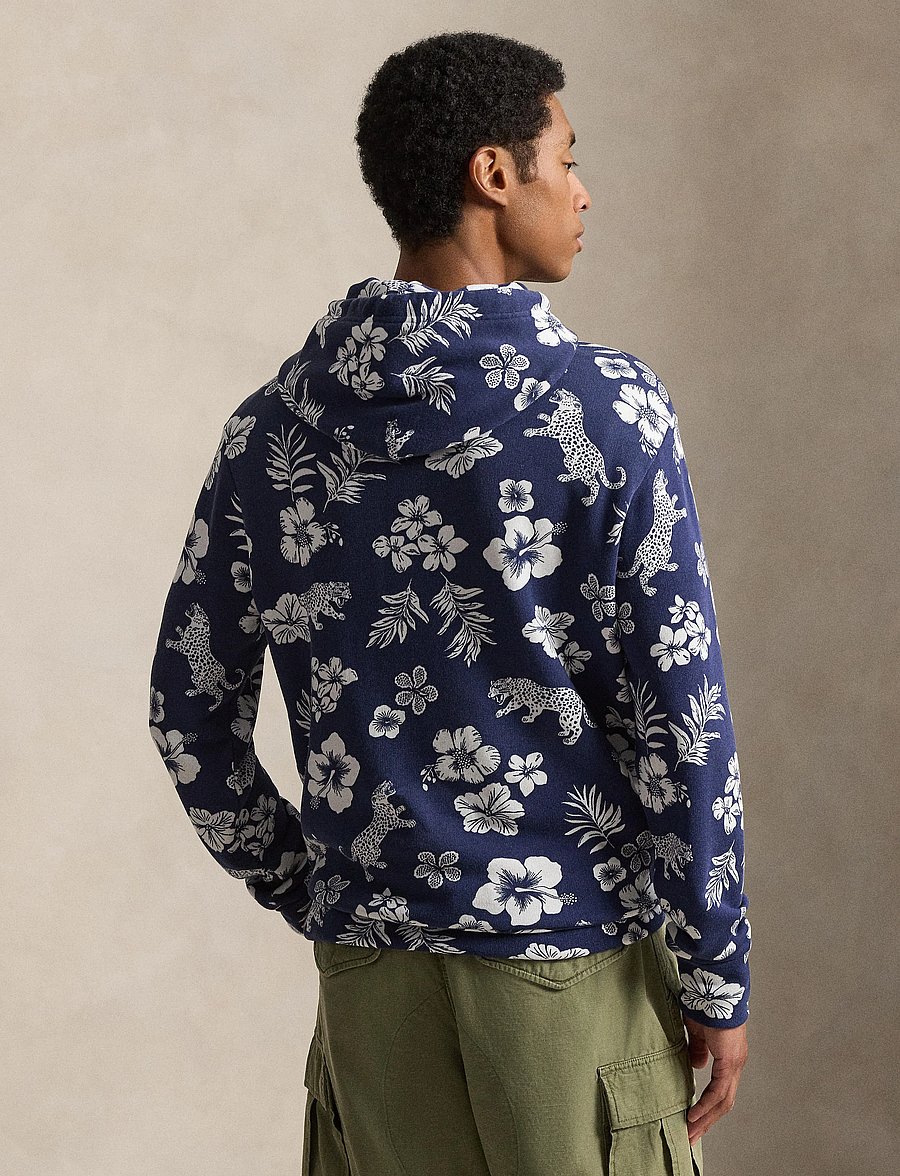 Polo Ralph Lauren - Tropical French Terry Hoodie - sweats à capuche - jaguar tropical- - 5