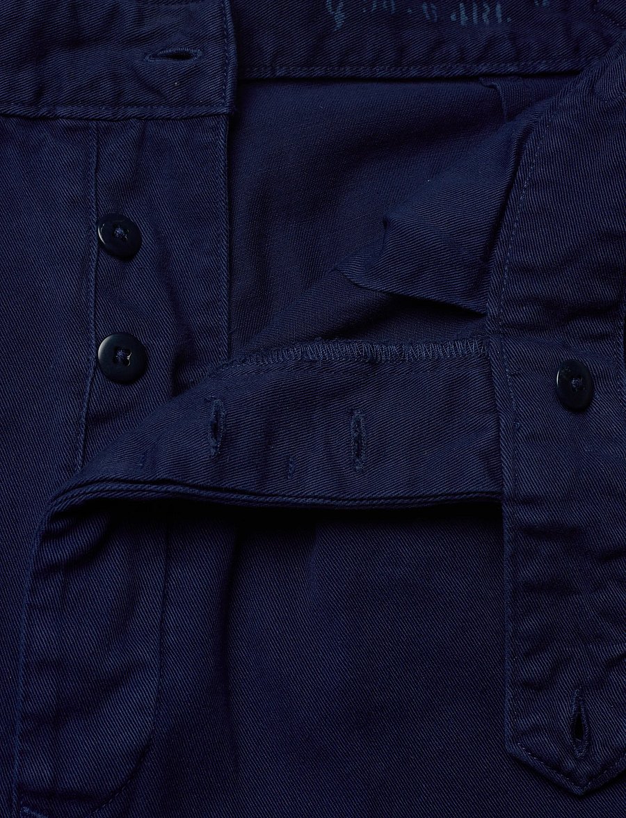 Polo Ralph Lauren - Relaxed Fit Twill Officer’s Pant - chinos - dark cobalt gd - 4