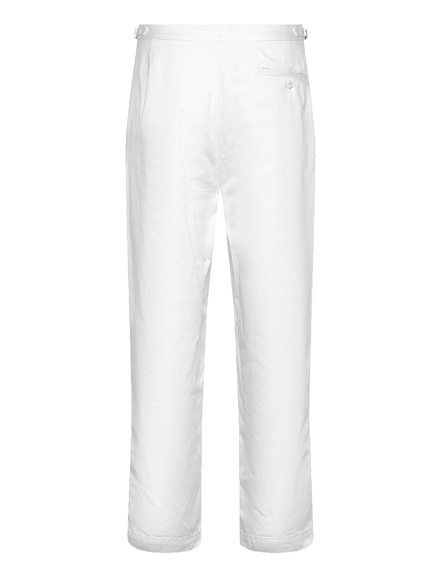 Polo Ralph Lauren - Relaxed Fit Twill Officer’s Pant - chinos - deckwash white - 1