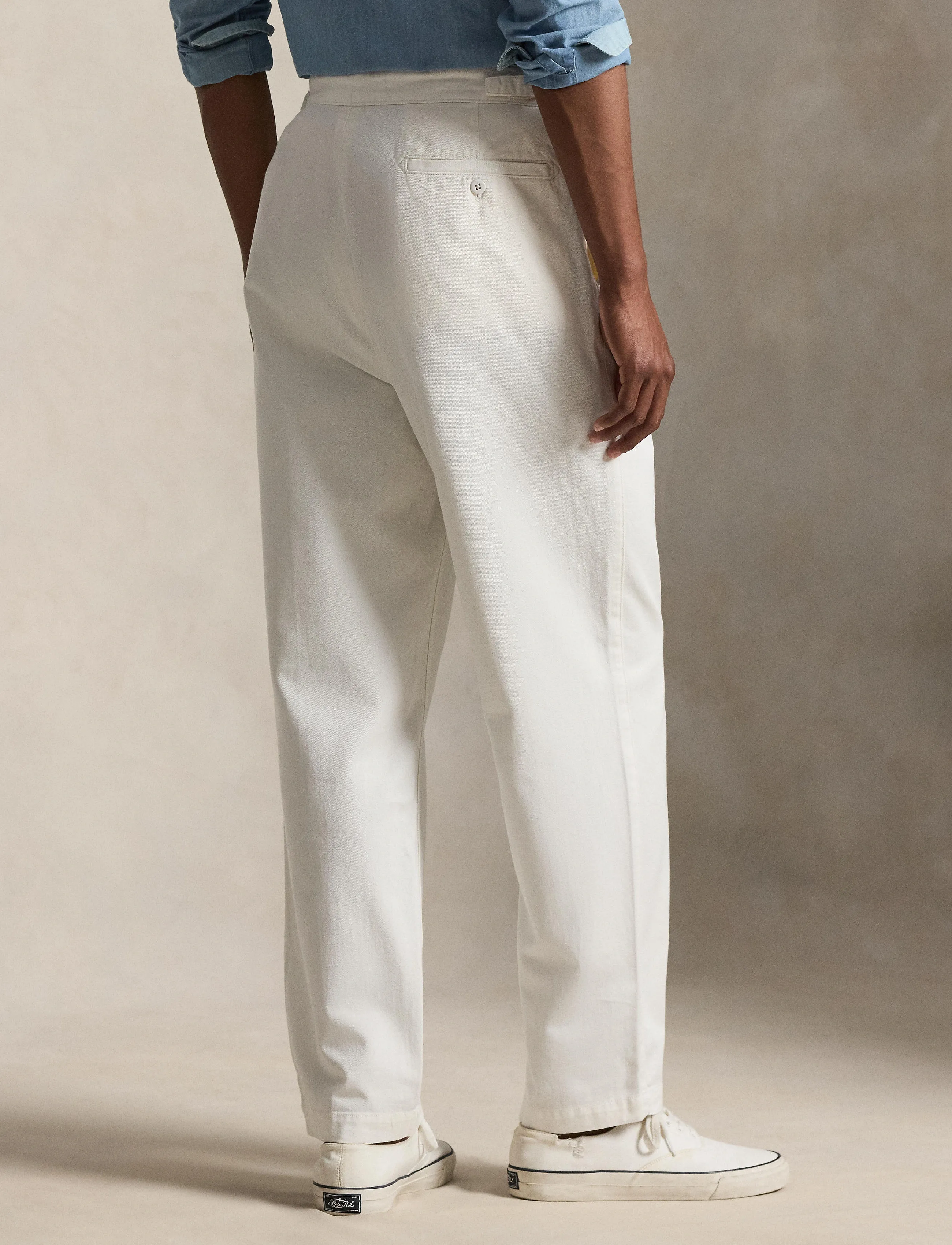 Polo Ralph Lauren - Relaxed Fit Twill Officer’s Pant - chinos - deckwash white - 3