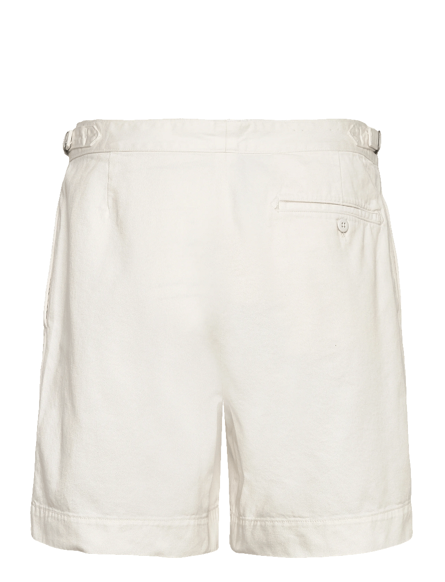 Polo Ralph Lauren - 7-Inch Relaxed Fit Twill Officer's Short - chino lühikesed püksid - deckwash white - 1